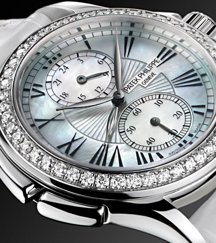 (image for) Like New Patek Philippe 18K White Gold Calatrava Travel Time / 4934G